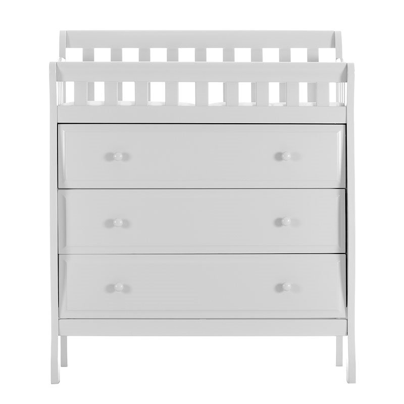 Dream On Me Marcus Changing Table And Dresser In White 602 W