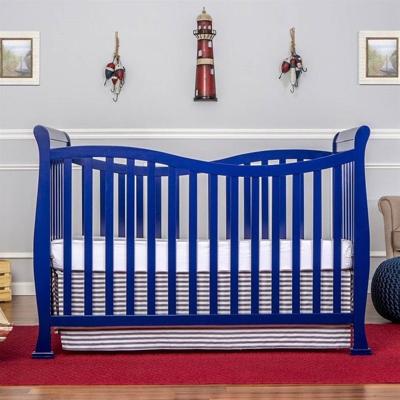 Dream On Me Violet 7-in-1 Convertible Life Style Crib in ...