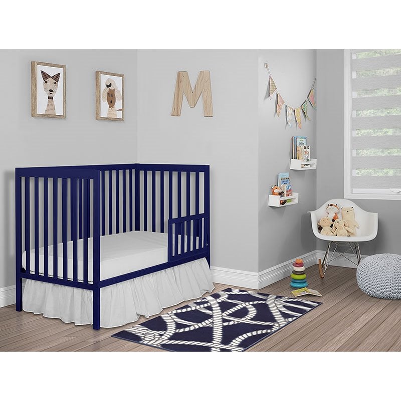 royal blue crib sheet