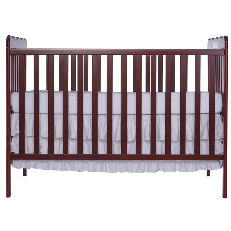 Dream On Me Classic 3 In 1 Convertible Crib In Cherry 675 C