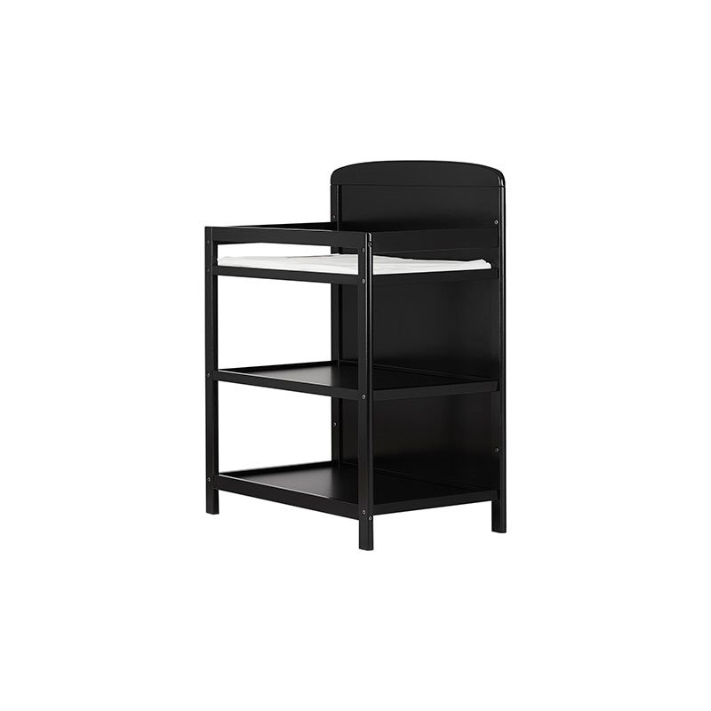 Dream On Me Anna 4 In 1 Converitble Crib And Changing Table In Black