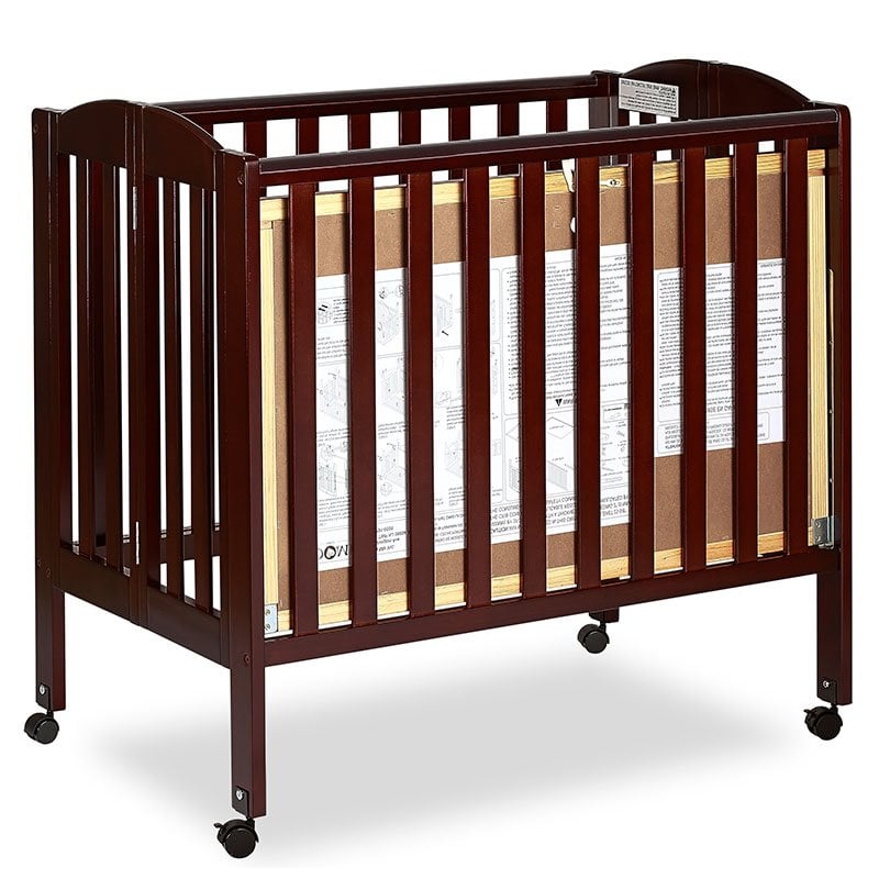 folding portable crib