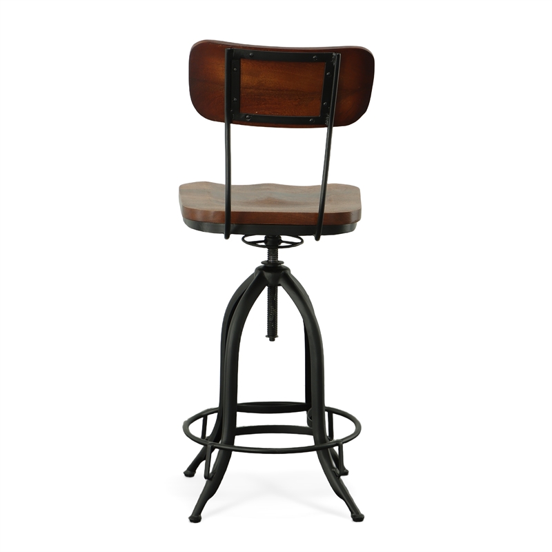 Carolina Classics Maris Adjustable Bar Stool