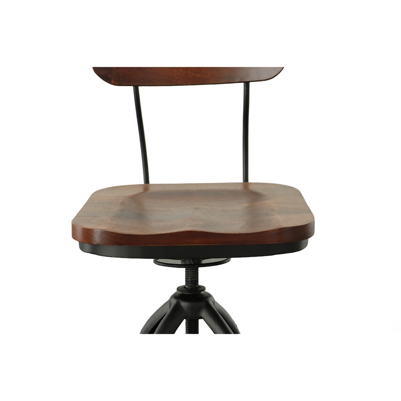 Carolina Classics Maris Adjustable Bar Stool