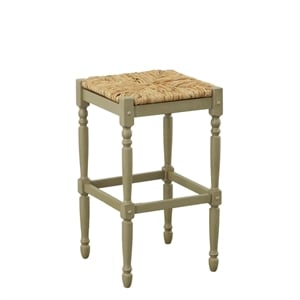 Carolina Classics Frederick 29&quot Bar stool in Weathered Gray