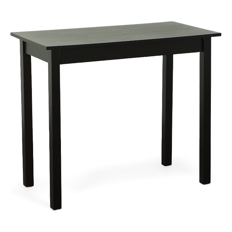 Carolina Classics Noah Pub Bar Table in Antique Black