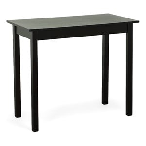 Carolina Classics Noah Pub Bar Table in Antique Black