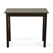 Carolina Classics Noah Pub Bar Table in Espresso