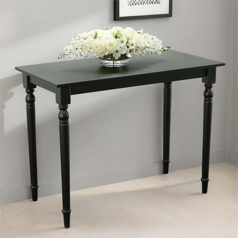 Carolina Classics Frederick Bar Table in Antique Black