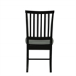 Carolina Classics Morgan Mission Chair in Antique Black