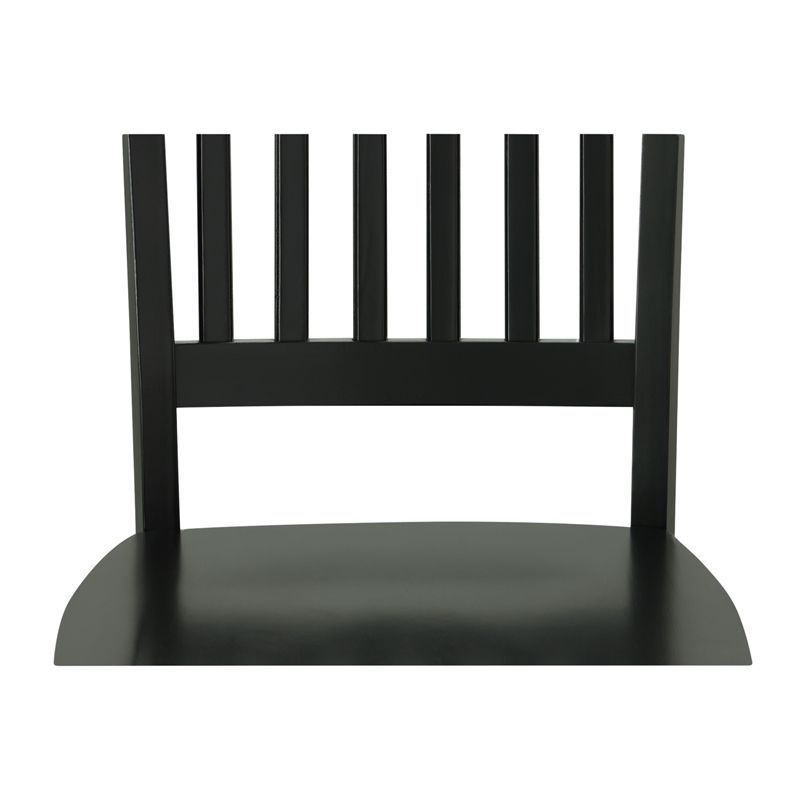Carolina Classics Morgan Mission Chair in Antique Black