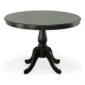 Carolina Classics Portland 42&quot Round Pedestal Table in Espresso