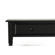 Carolina Classics Finley Writing Desk in Antique Black
