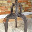 Carolina Classics Tanvi Adjustable Crank Accent End Table Brown