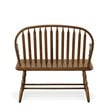 Carolina Classics Windsor Living Room Bench in American Oak