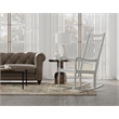 Carolina Classic Belmont Wooden Slat Rocker in White