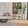 Carolina Classic Belmont Wooden Slat Rocker in White