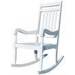 Carolina Classic Belmont Wooden Slat Rocker in White