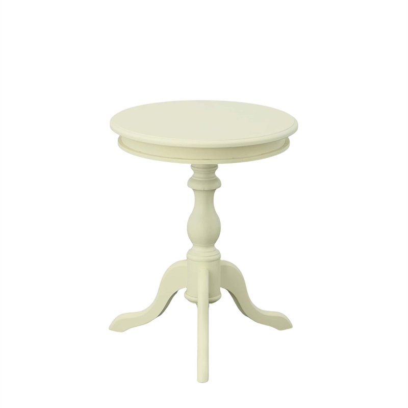 Carolina Classics Gilda Side Table in Antique Ivory