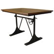 Carolina Classics Brio Adjustable Table Elm/Black