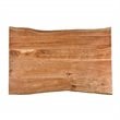Carolina Classics Seti Live Edge Dining Table in Natural and Black
