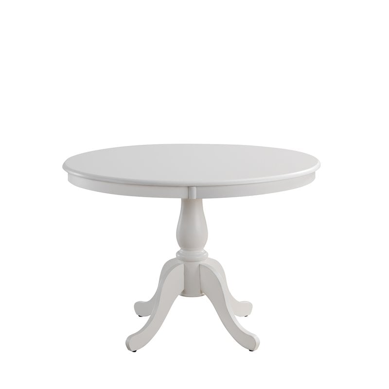 Ina Classics Fairview 42 Round, 42 Round White Pedestal Dining Table