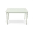 Carolina Classics Draven Farmhouse Wood Dining Table in White
