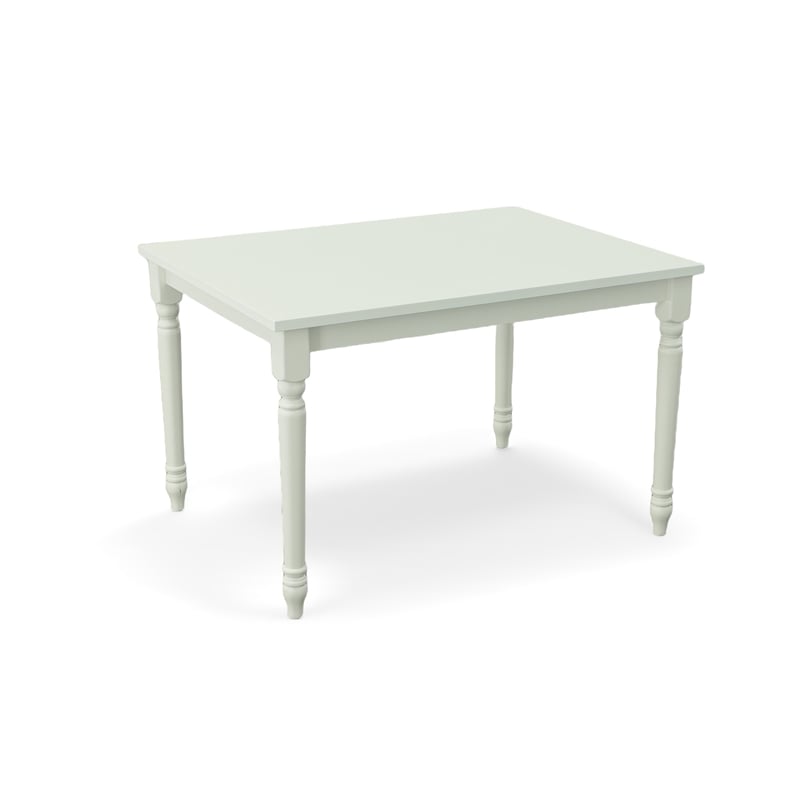 Carolina Classics Draven Farmhouse Wood Dining Table in White