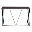 Carolina Classics Kendall Metal Computer Desk in Elm and Black