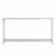 Carolina Classics Graydon Chrome Slim Console in Chrome