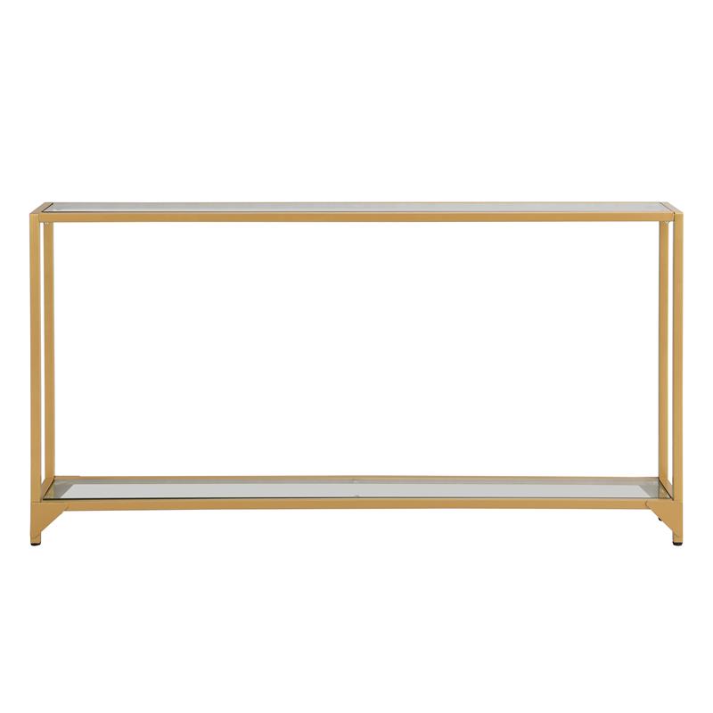 Carolina Classics Graydon Gold Slim Console in Gold
