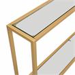 Carolina Classics Graydon Gold Slim Console in Gold