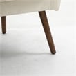 Carolina Classics Claudie Wing Back Accent Chair in Beige