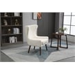 Carolina Classics Claudie Wing Back Accent Chair in Beige