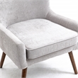 Carolina Classics Claudie Wing Back Accent Chair in Gray