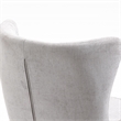 Carolina Classics Claudie Wing Back Accent Chair in Gray