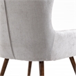 Carolina Classics Claudie Wing Back Accent Chair in Gray