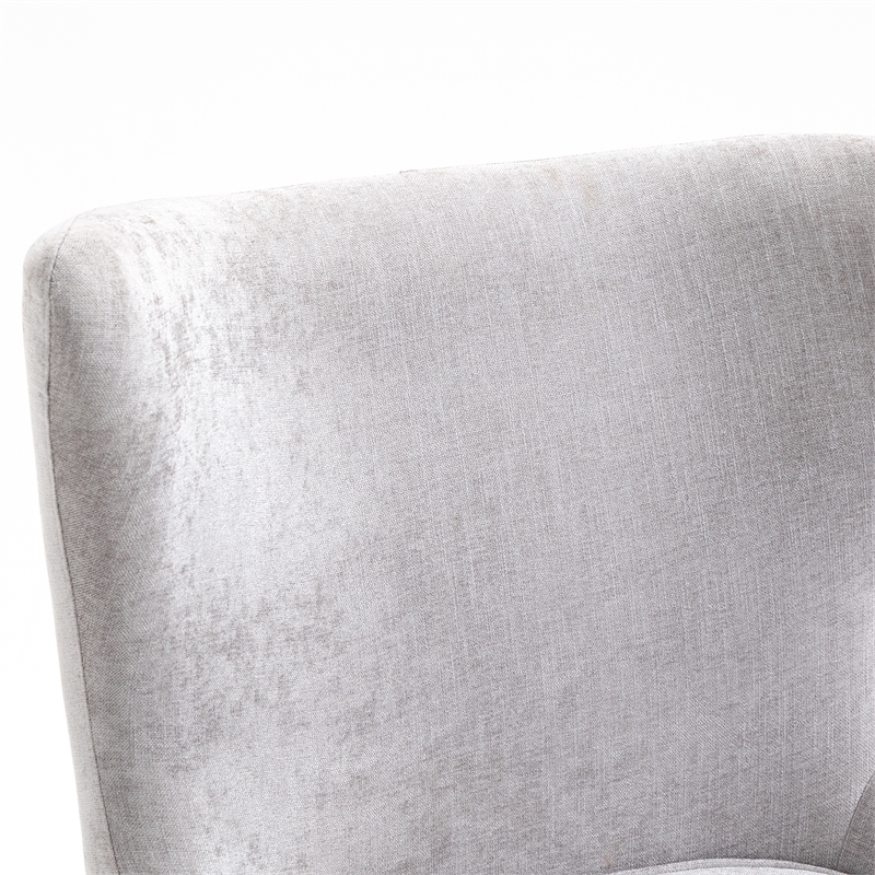 Carolina Classics Claudie Wing Back Accent Chair in Gray