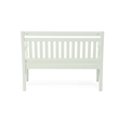 Carolina Classics Belmont Outdoor RTA Wooden Bench in White