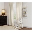Carolina Classics Antique Folding Library Ladder Chair in White