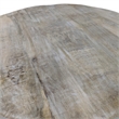 Carolina Classics Velio Bistro Table in Natural Driftwood/Aged Iron