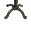 Carolina Classics Justin Adjustable Stool in Natural Driftwood/Aged Iron