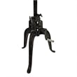 Carolina Classics Bentley Adjustable Crank Table in Natural Driftwood/Aged Iron