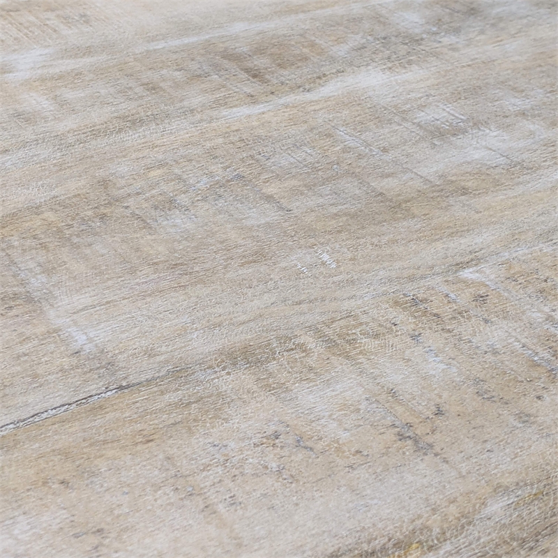 Carolina Classics Bentley Adjustable Crank Table in Natural Driftwood/Aged Iron