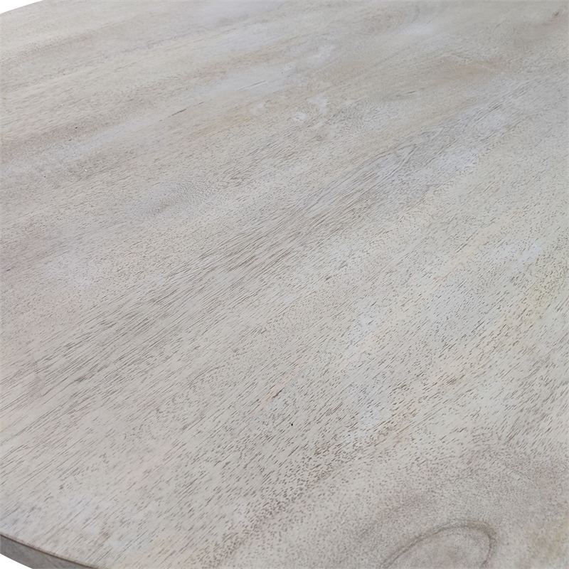 Carolina Classics Bentley Adjustable Crank Table in Whitewash