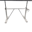 Carolina Classics Brio Sit or Stand Adjustable Desk in Whitewash