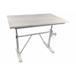 Carolina Classics Brio Sit or Stand Adjustable Desk in Whitewash