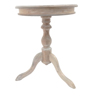 Carolina Classics  Gilda Side Table in Natural Driftwood