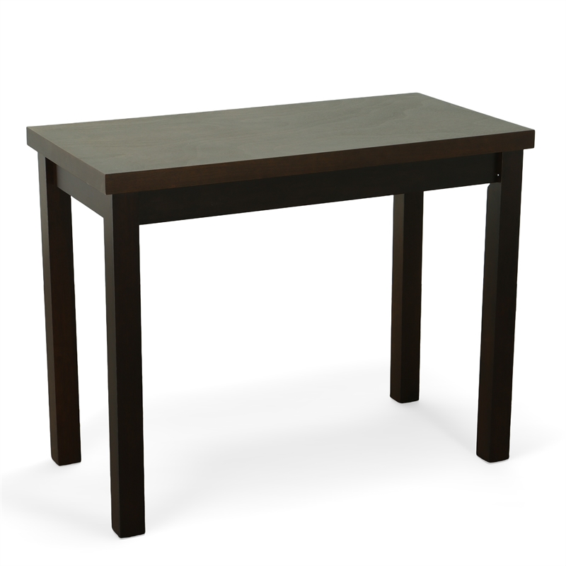 Carolina Classics  Waverly Thick Top Bar Table in Espresso