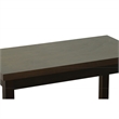 Carolina Classics  Waverly Thick Top Bar Table in Espresso